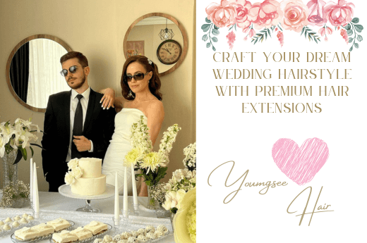 YoungseeThe most suitable collection of invisible hair extensions for weddings