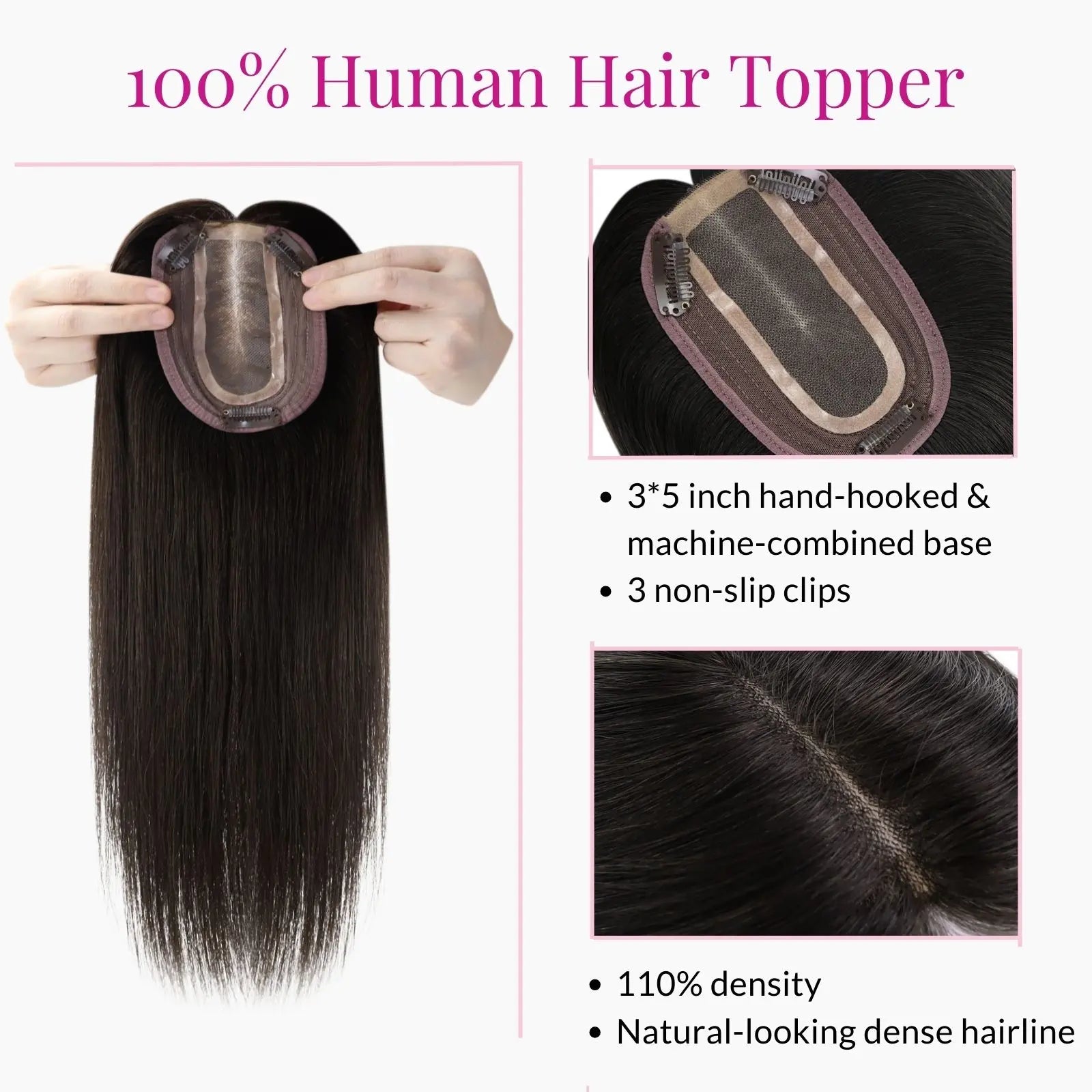 mediumbasevirginhumanhairoffblackhairpieces