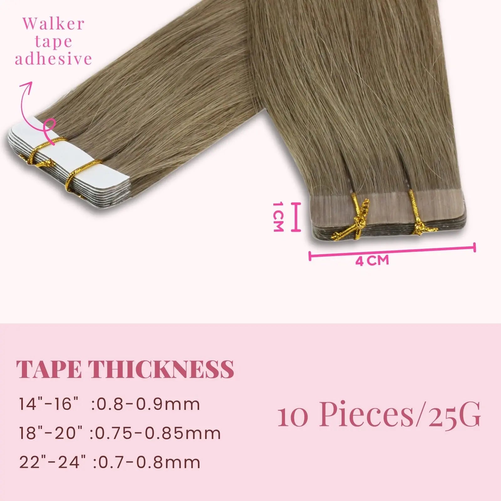 balayage blonde with brown tape ins