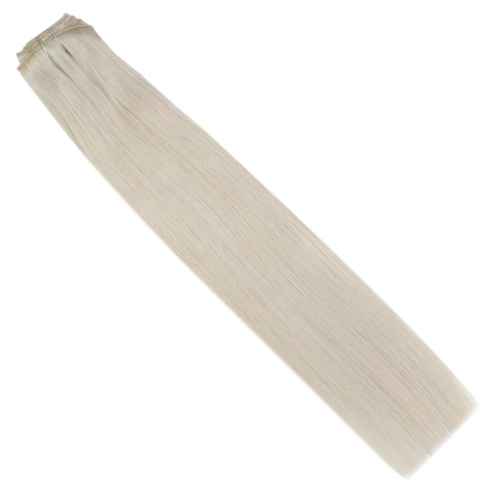 blonde clip in human hair extensions