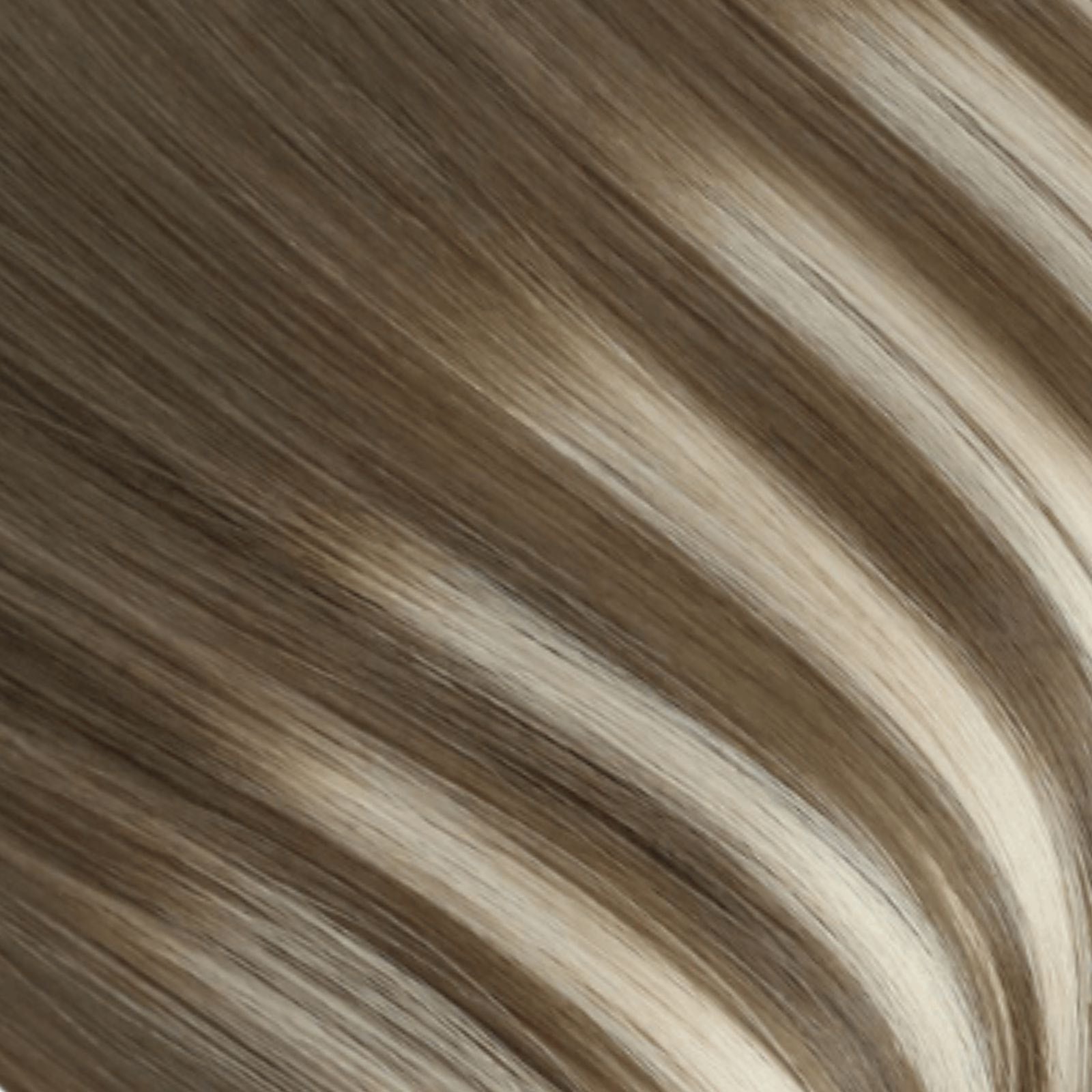 Butterfly Weft Hair Extensions Virgin Human Hair Balayage Brown