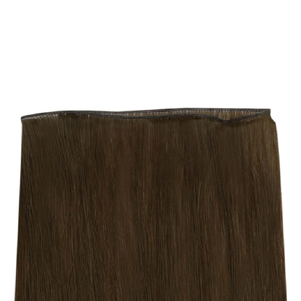 high quality human hair bundles seamless hybrid weft for women