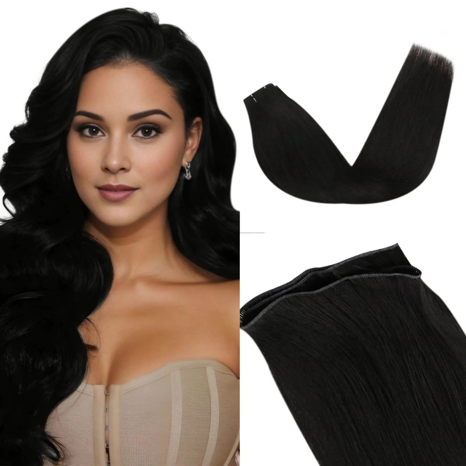 popular sew in human hair extensions genius weft hair
