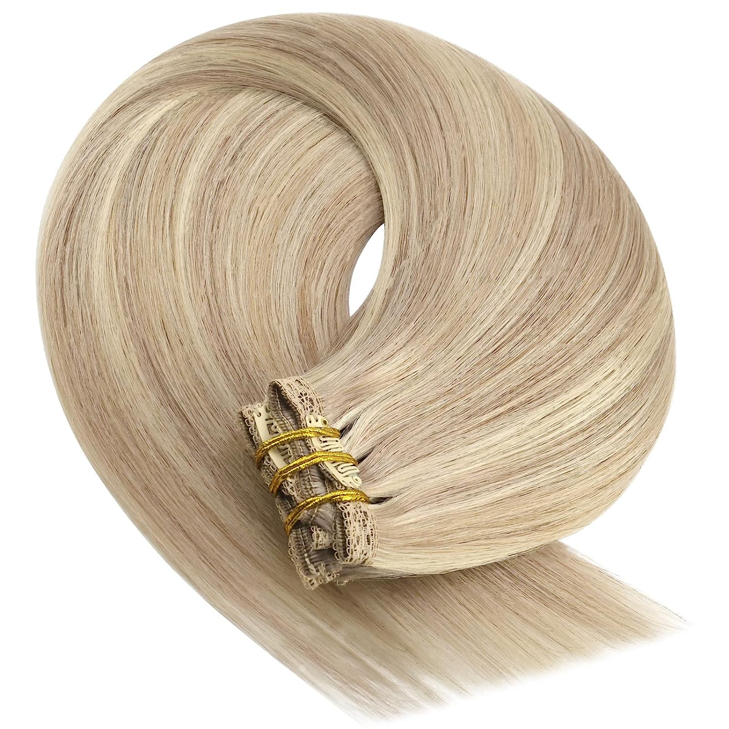 7pcs Clip in Remy Human Hair Extensions