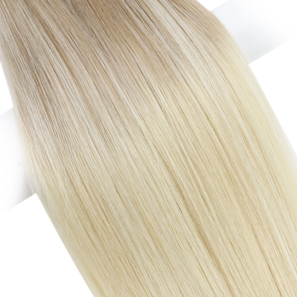 Virgin Genius Weft Hair Extensions Balayage Blonde