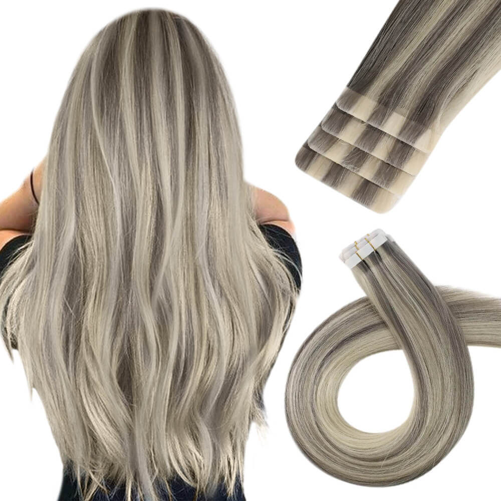 Injection Tape in Hair Extensions
