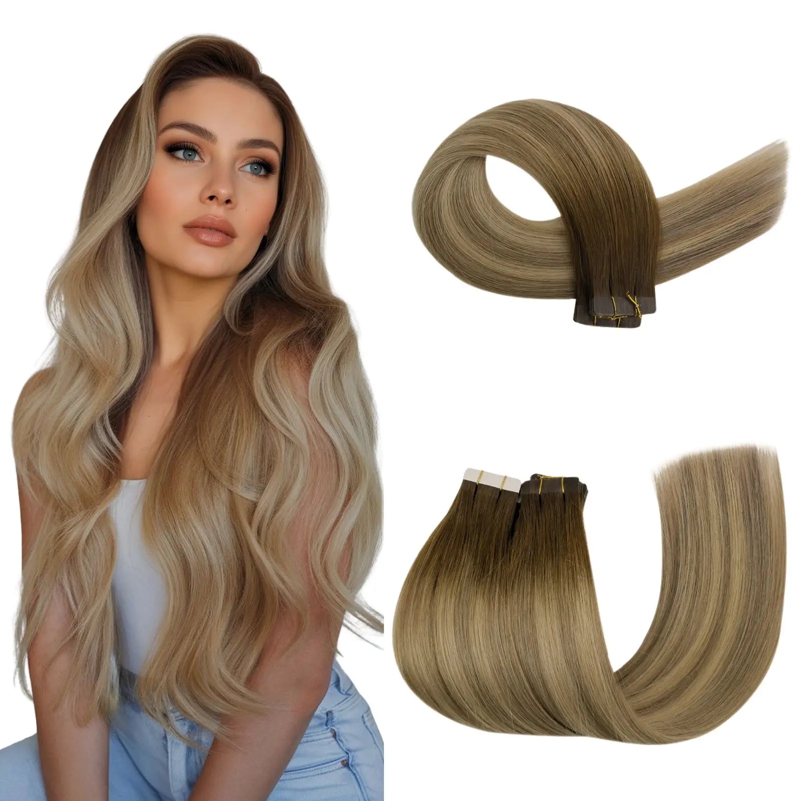 tape in hair extensions virgin human hair