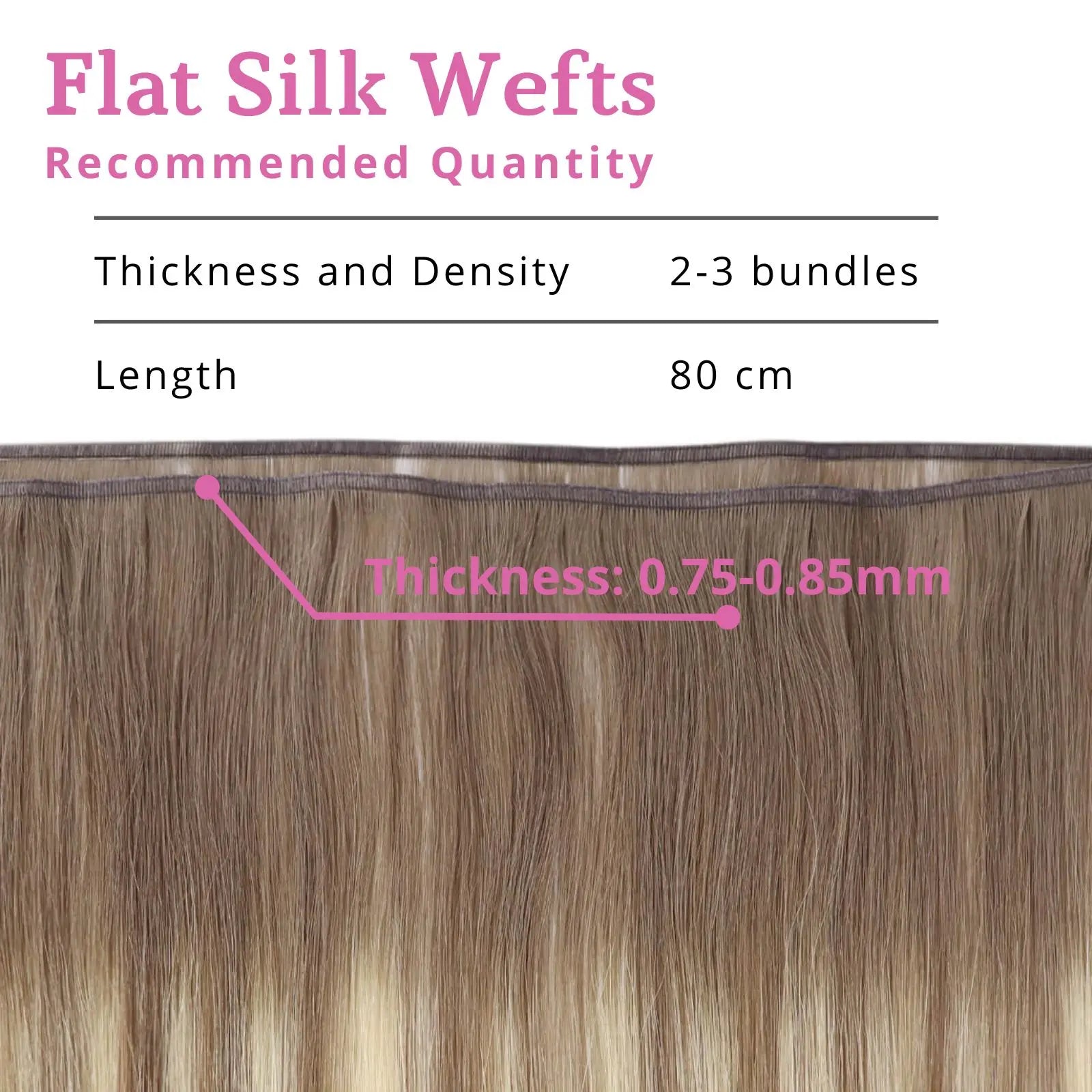 no return hair virgin silk weft hair extensions