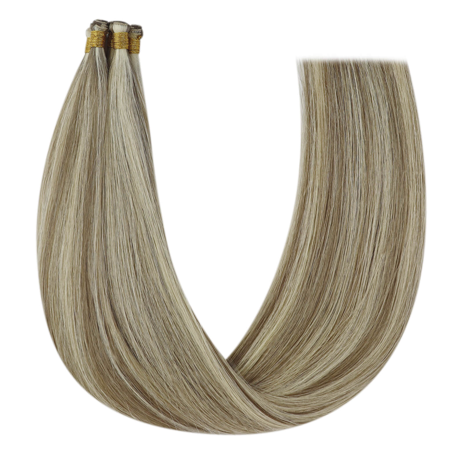 Youngsee weft extensions hand tied weft virgin human hair