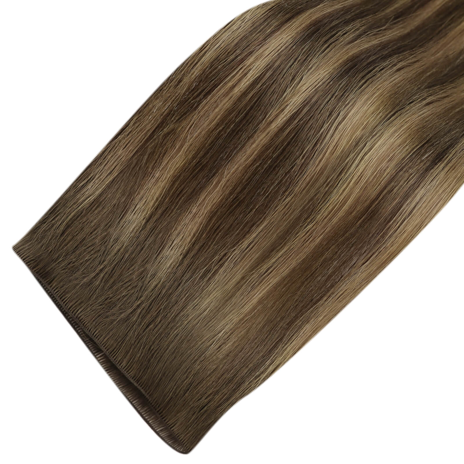 Youngsee virgin human hair extensions hand tied weft