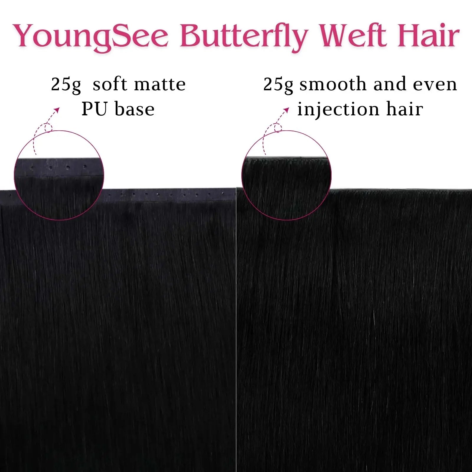 butterfly weft hair extensions youngsee hair