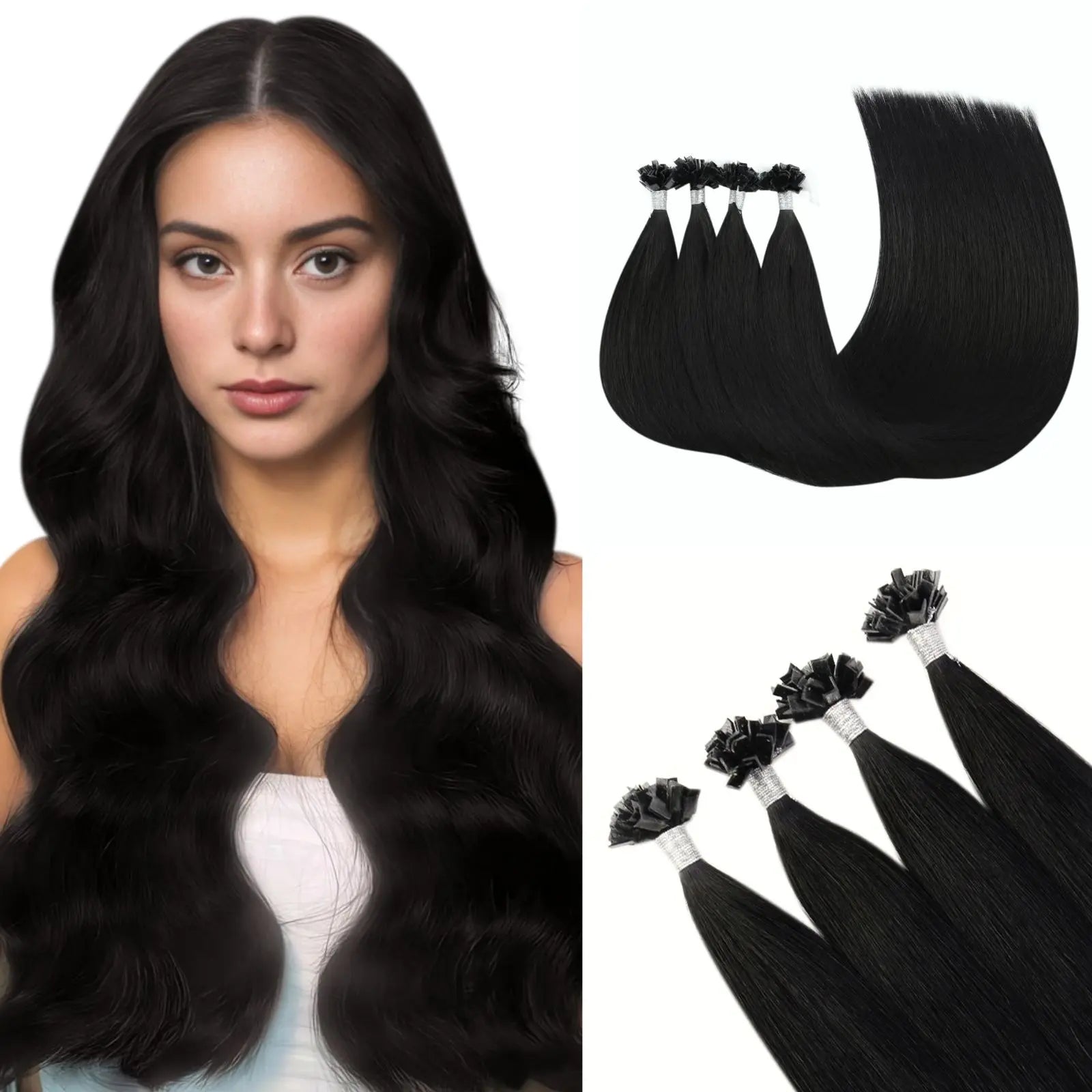 keratin tip hair extensions virgin human hair