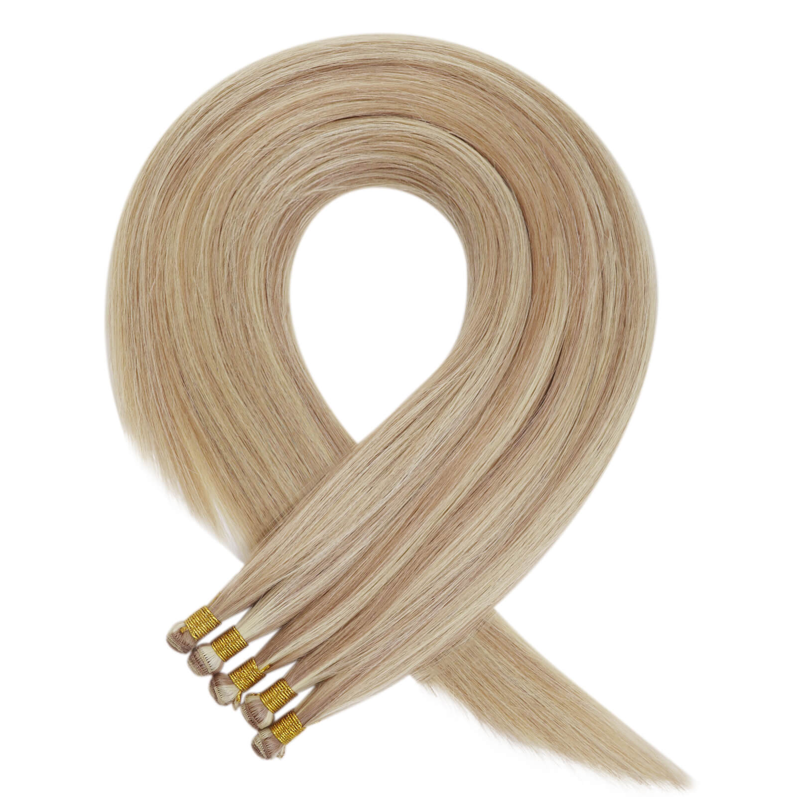 Youngsee hand tied weft extenbsions virgin hman hair weft