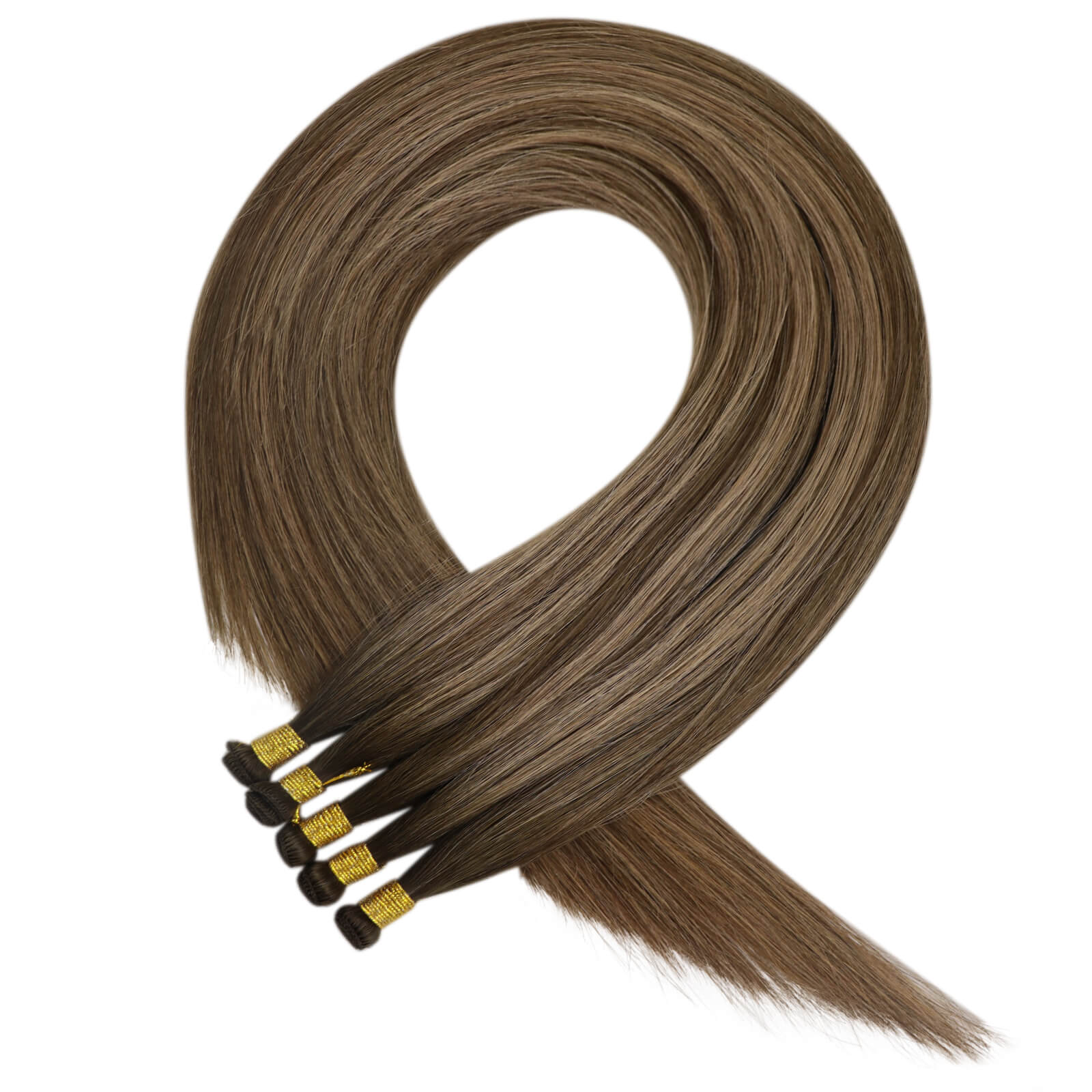 Youngsee virgin hair extensions hand tied weft extensions
