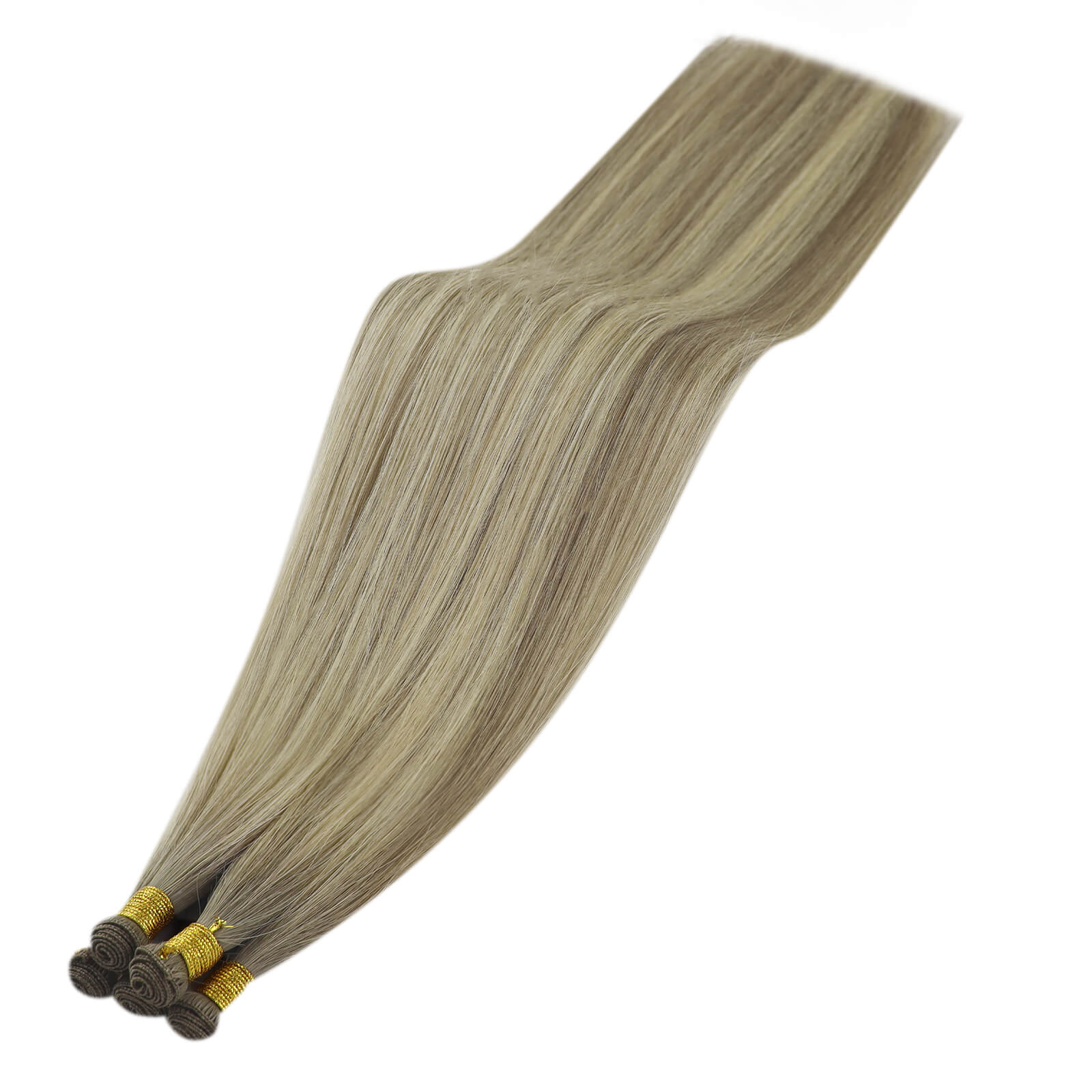 Youngsee hand tied weft extensions virgin human hair