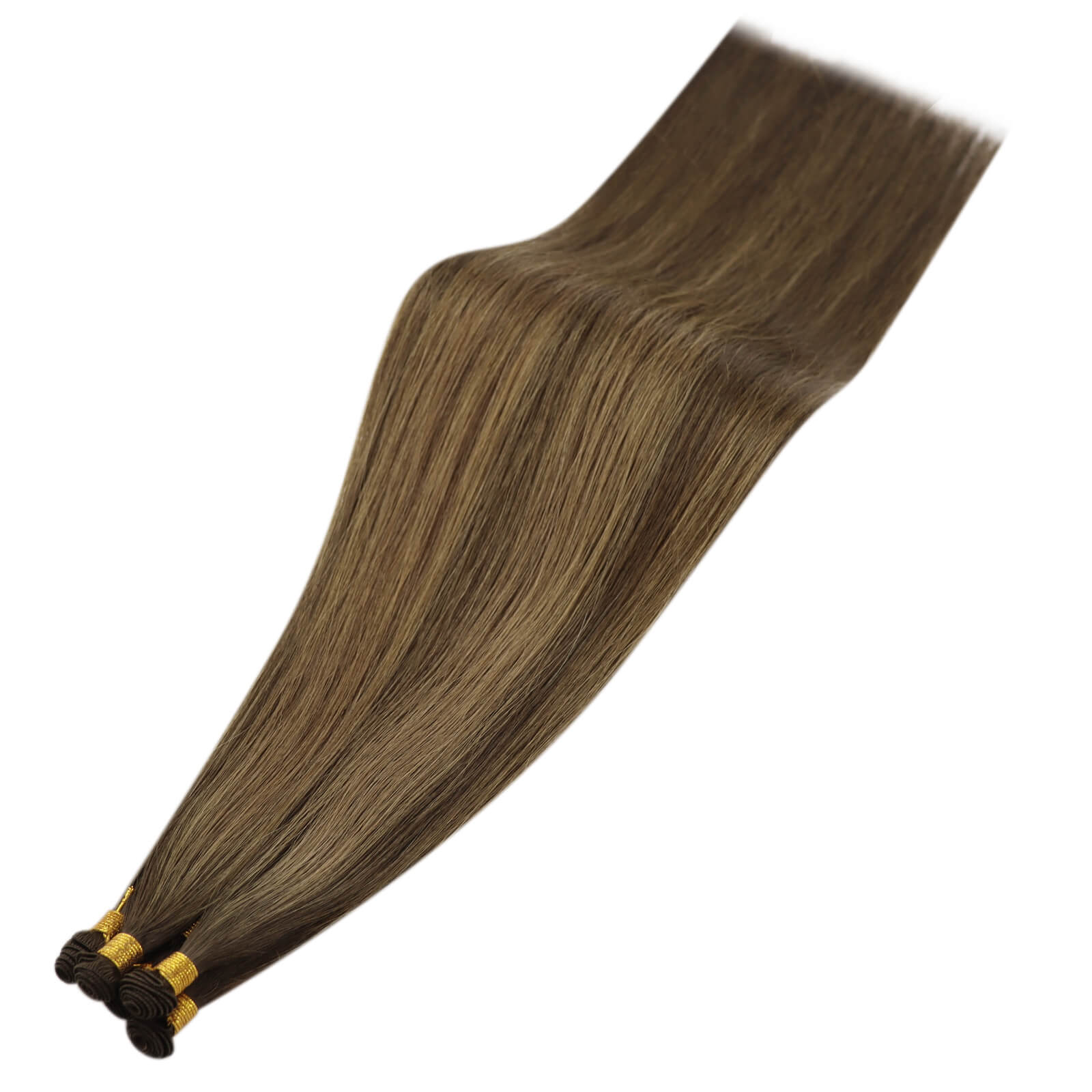Youngsee hand tied weft extensions virgin human hair 16in 18in 20in 22in 24in