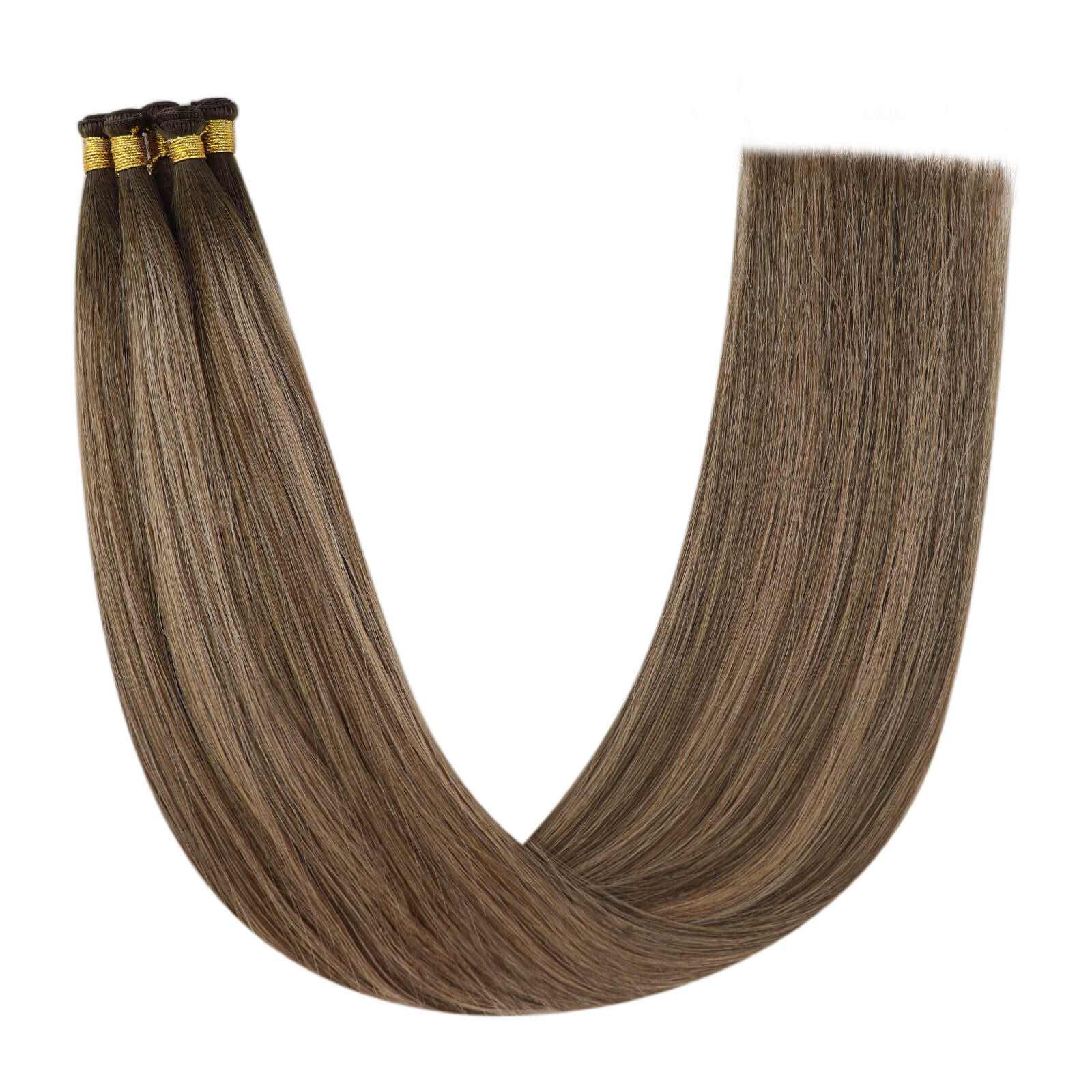 Youngsee hand tied weft extensions virgin human hair