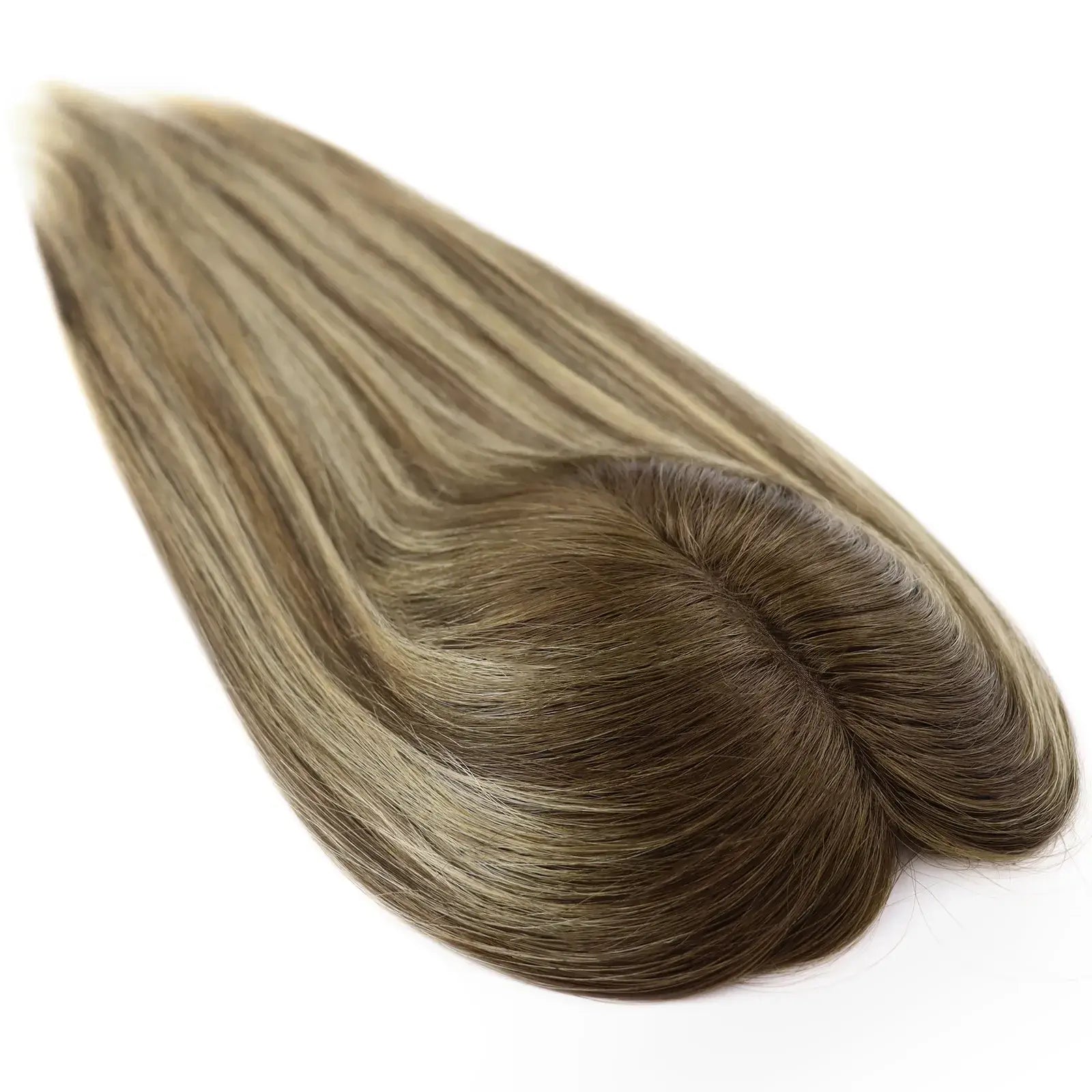 balayage_color_virgin_human_hair_toppee_for_hair_loss
