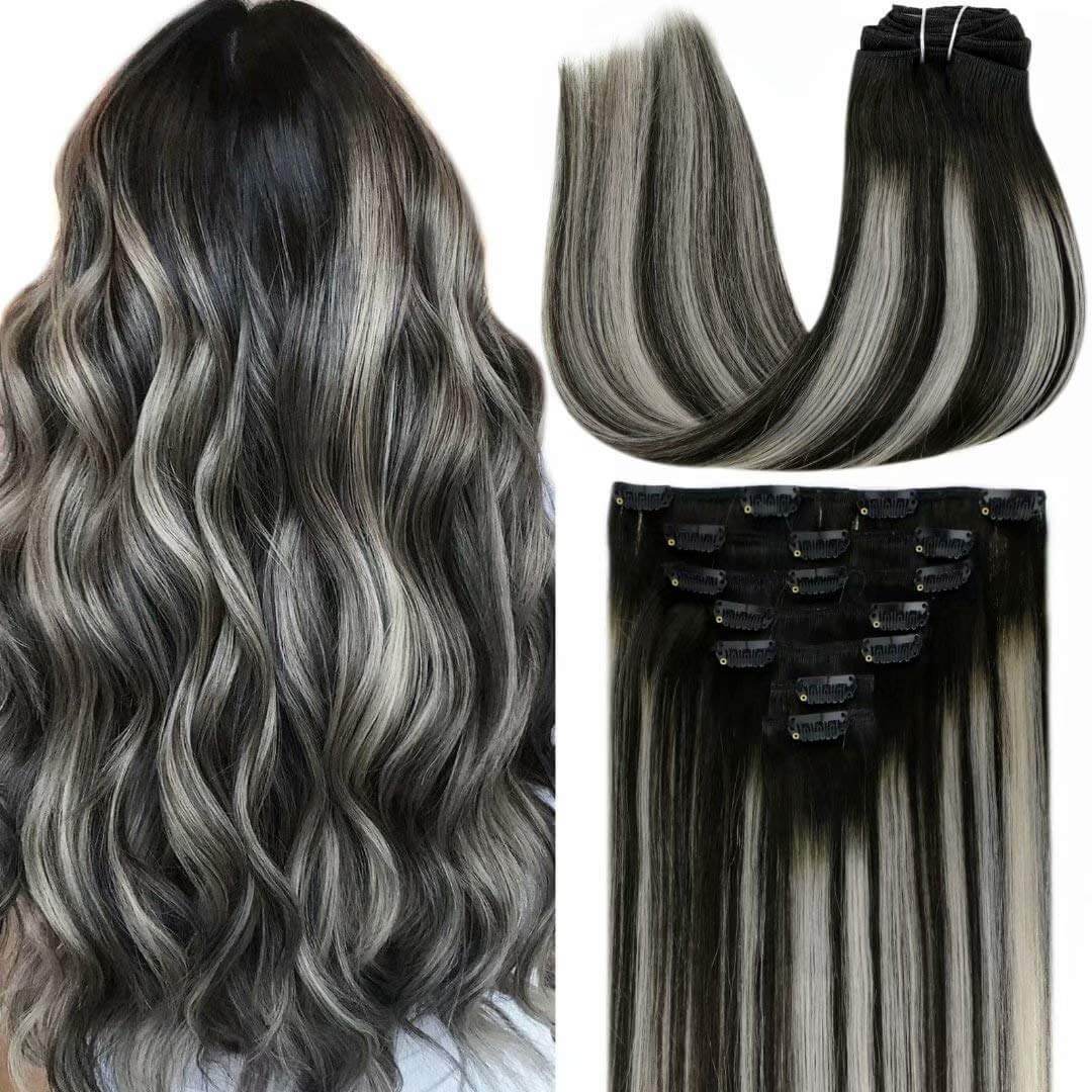 Clip in Human Hair Extensions