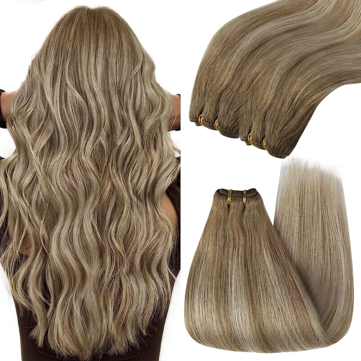 Remy Hair Weft Extensions Human Hair