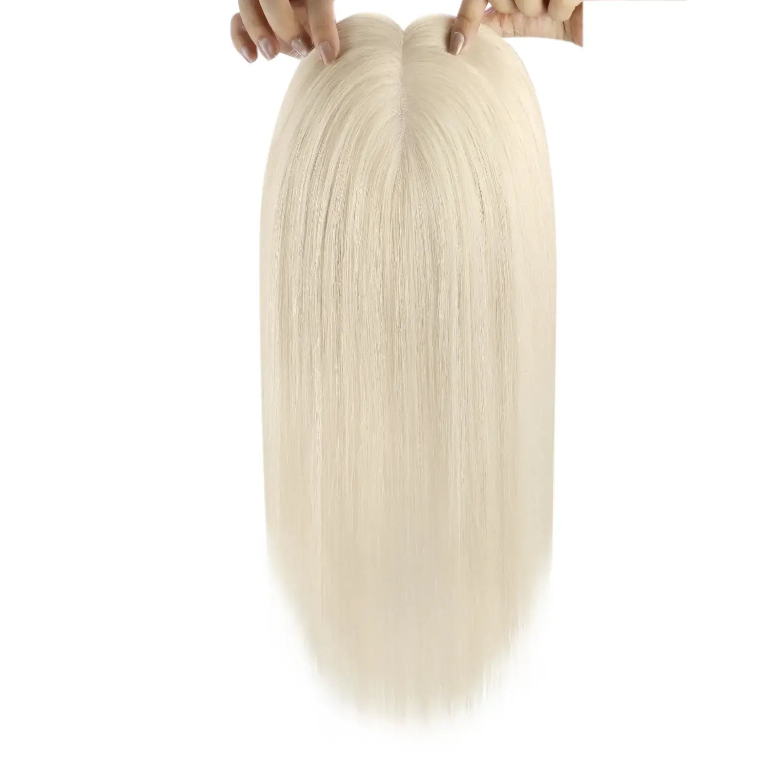 best fishnet hair topper virgin human hair topper platinum blonde