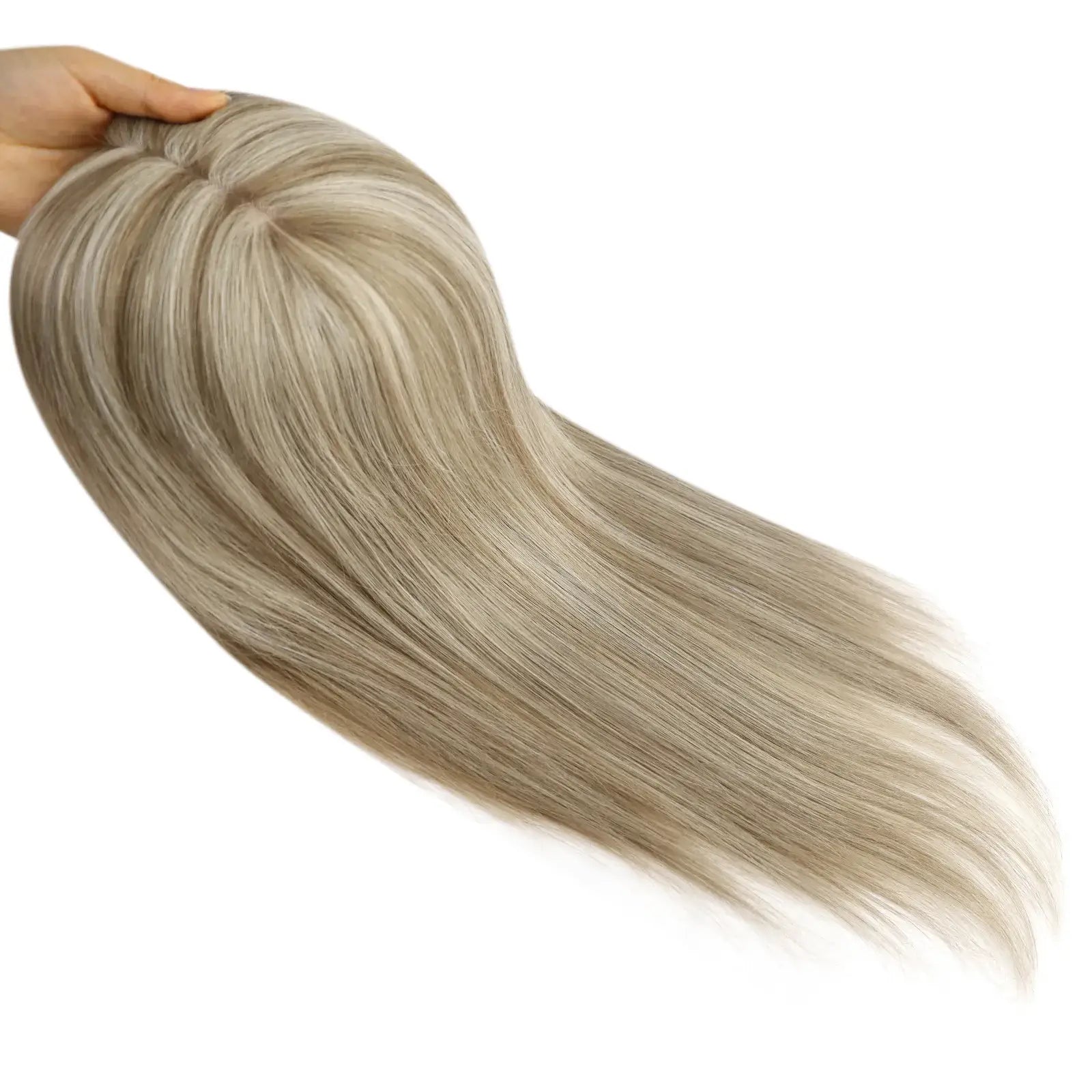 best_hair_topper_for_women_brown_with_blonde