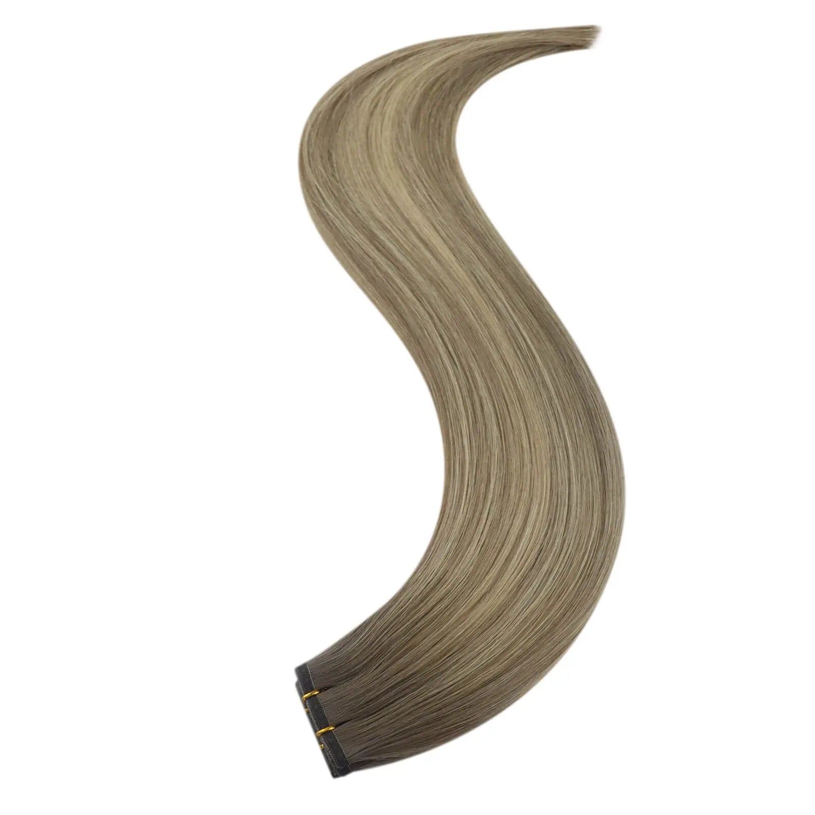 professional human hair wefts virgin silk weft hair extensions