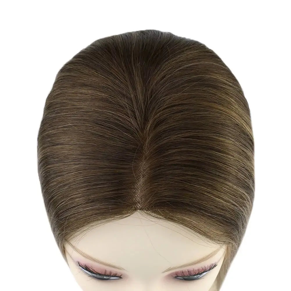 Topper Hair Pieces For Hair Loss,human hair topper,hair topper for women,thinning hair topper,hair topper for thinning crown