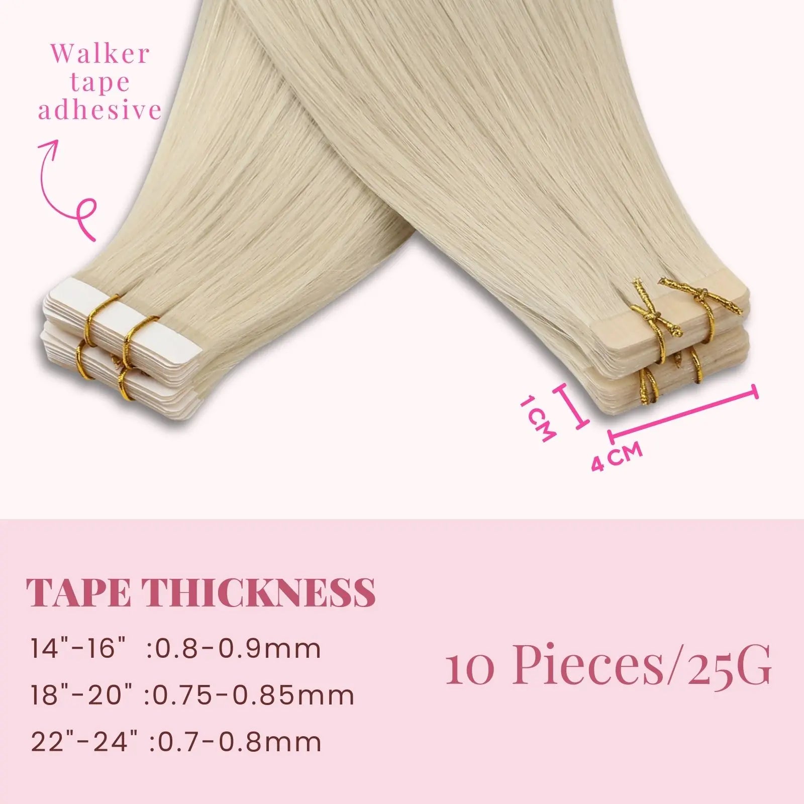 tape in hair extensions platinum blonde