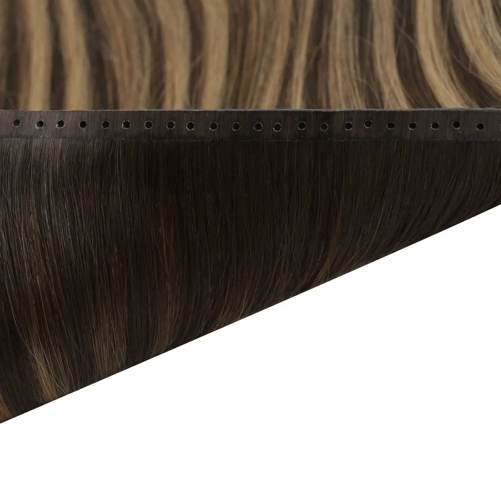 seamless virgin butterfly weft hair extensions for thin hair