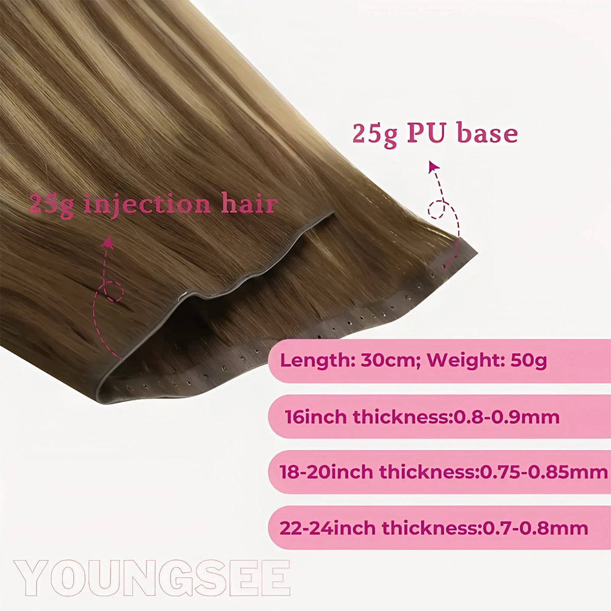 butterfly weft hair extensions,butterfly hair extensions,weft hair,beaded hair extensions,balayage hair extensions,youngsee hair