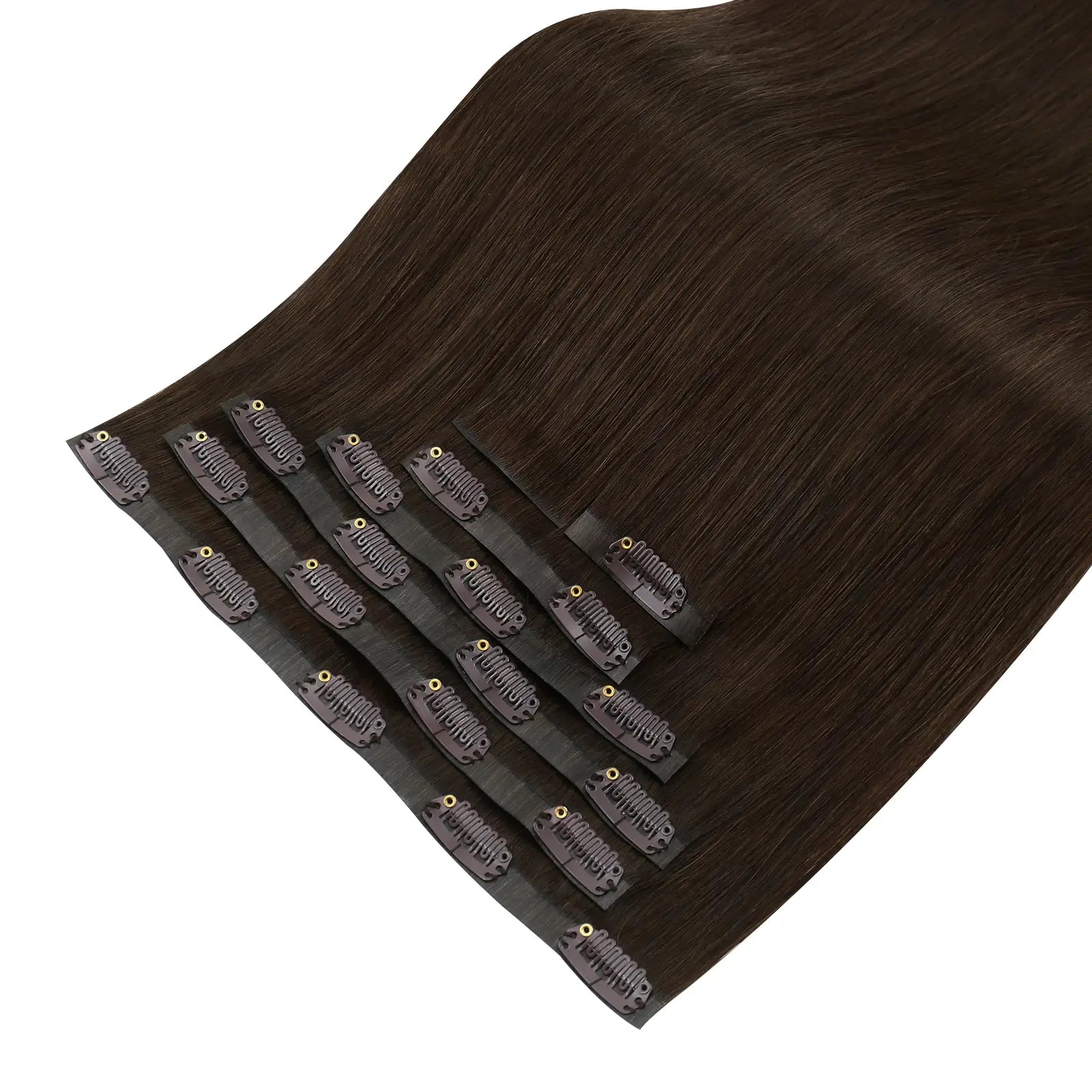seamless clip in hair,clip in hair extensions,real human hair