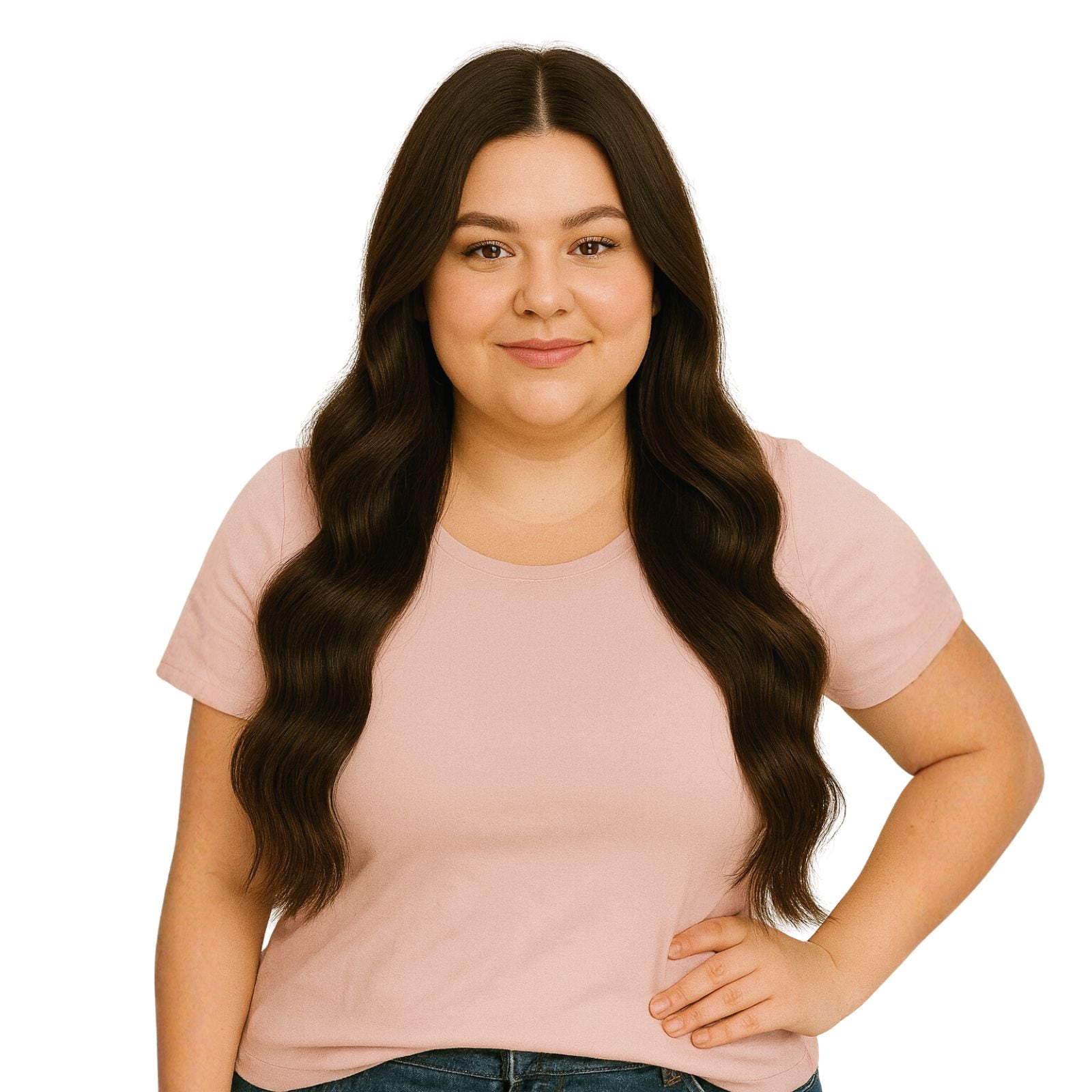 clip_in_hair_extensions_remy_human_hair_light_brown