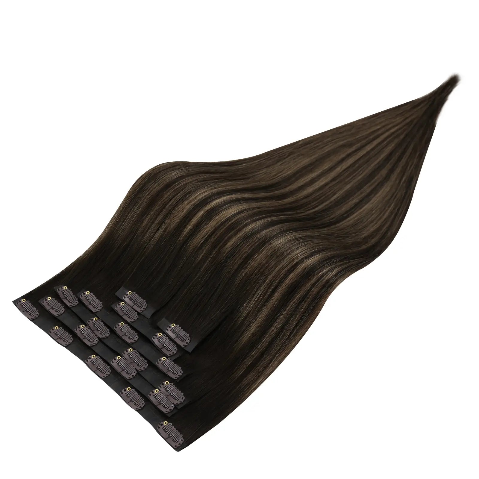 clip in hair extensions,pu clip in hair,seamless clip in hair