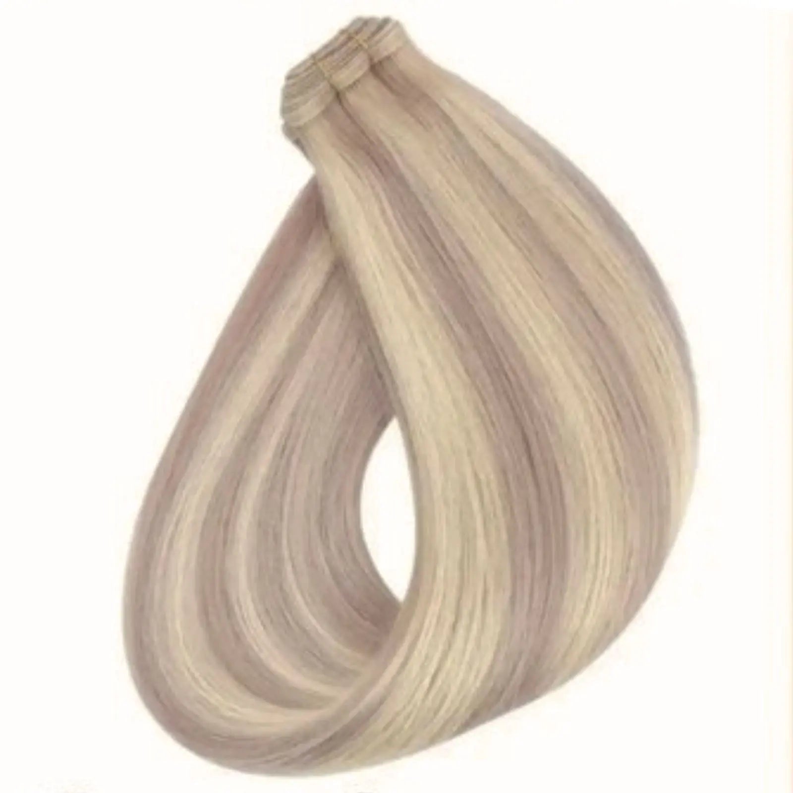 flat silk weft hair extensions for full head