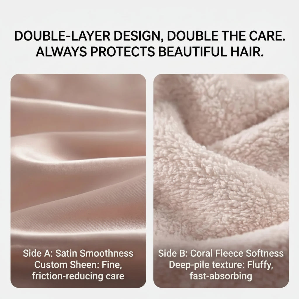 hair drying cap-hair towel wrap