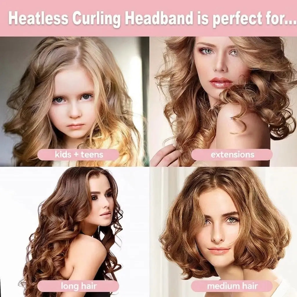 heatless curling rod,heatless hair curler
,no heat curling iron