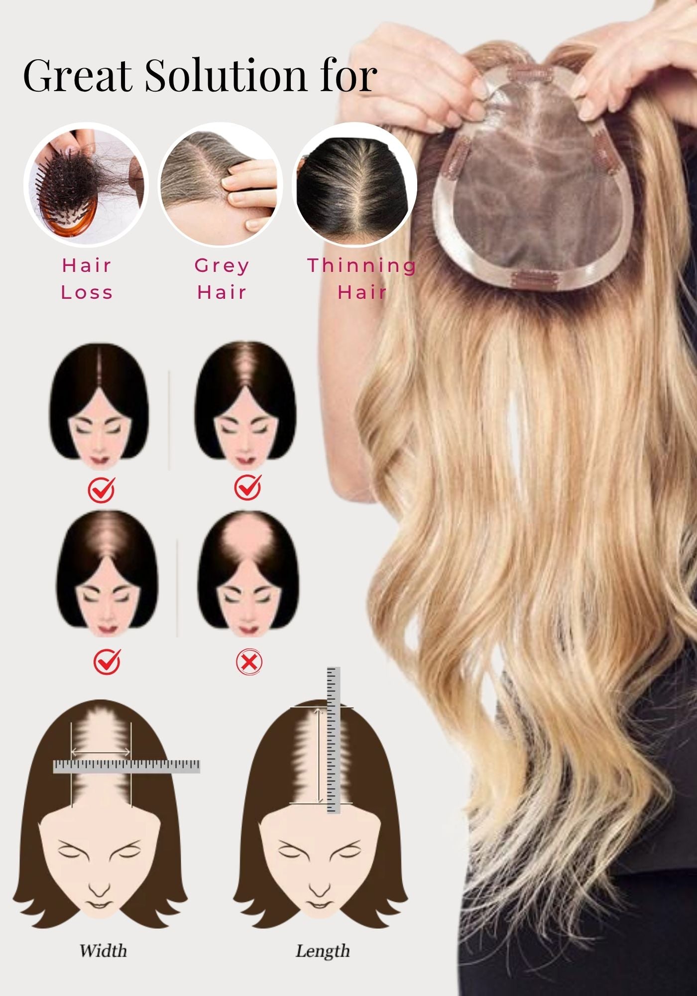 how to choose human hair topper
