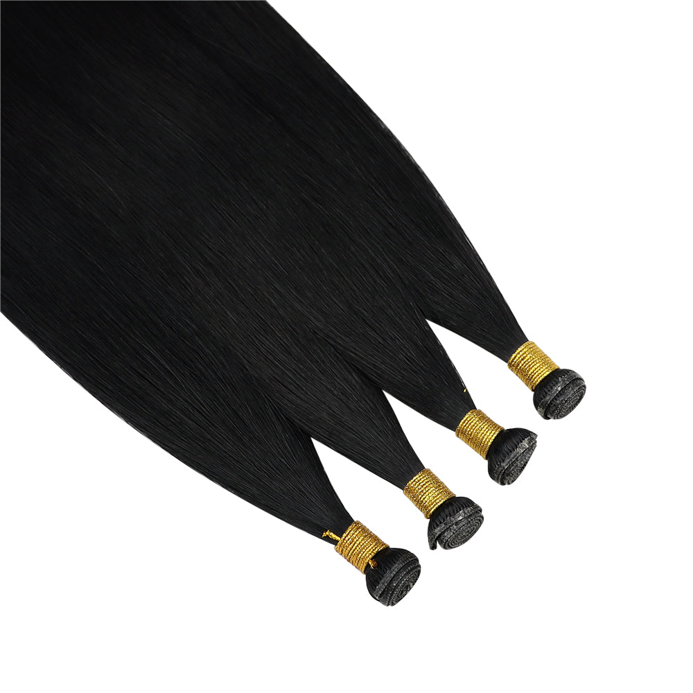 best quality human hair genius wefts jet black