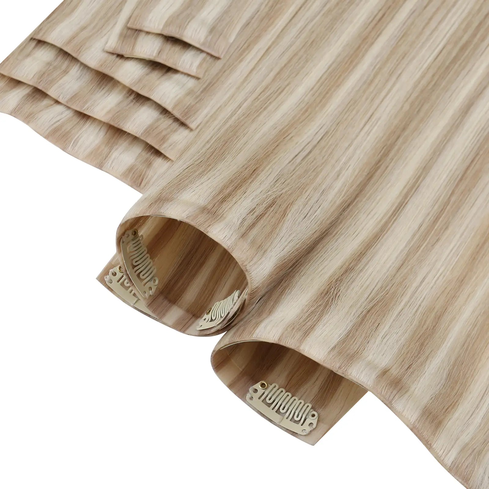 clip in hair extensions,pu clip in hair,seamless clip in hair