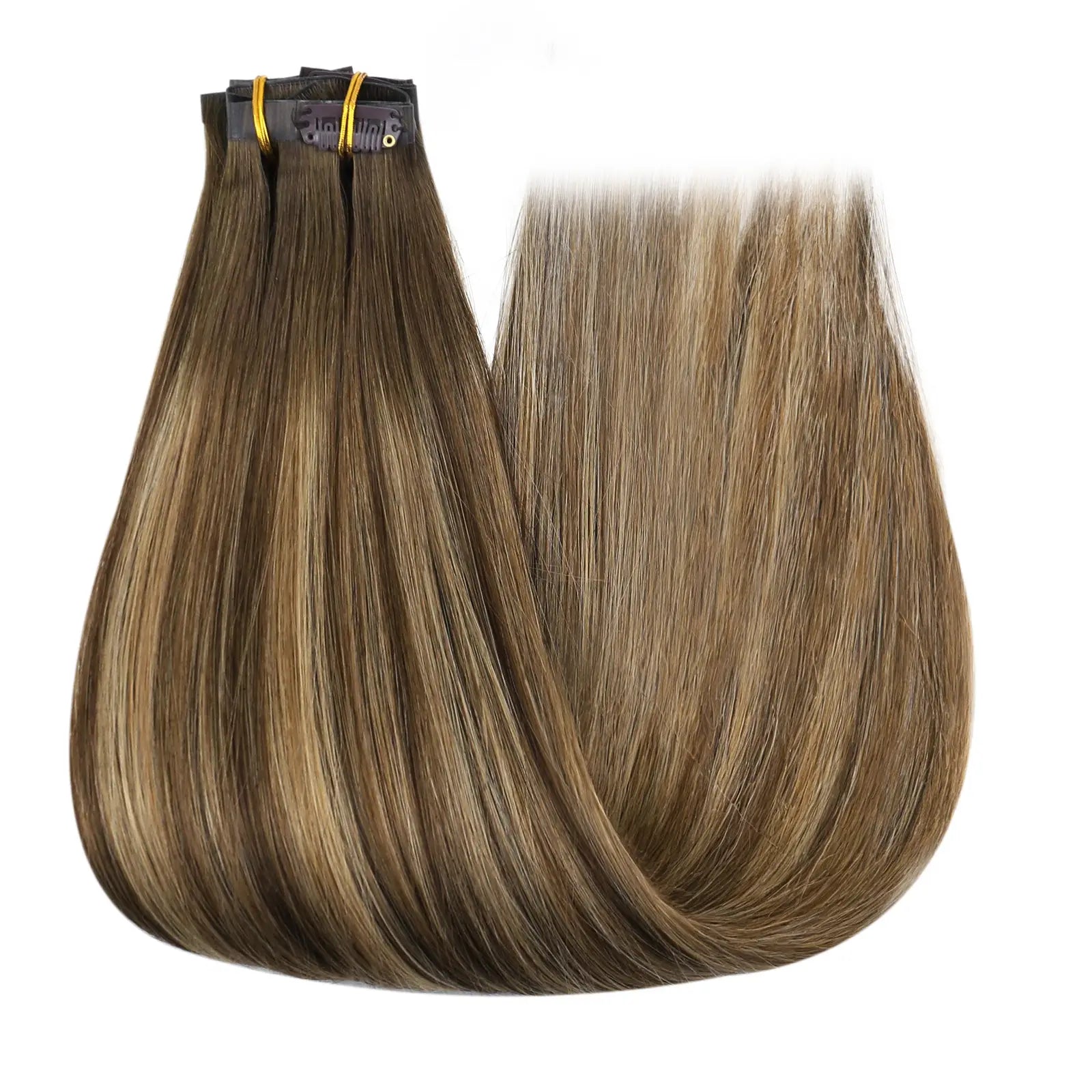 balayage clip in hair extensions,clip in hair extensions,seamless clip in hair extensions