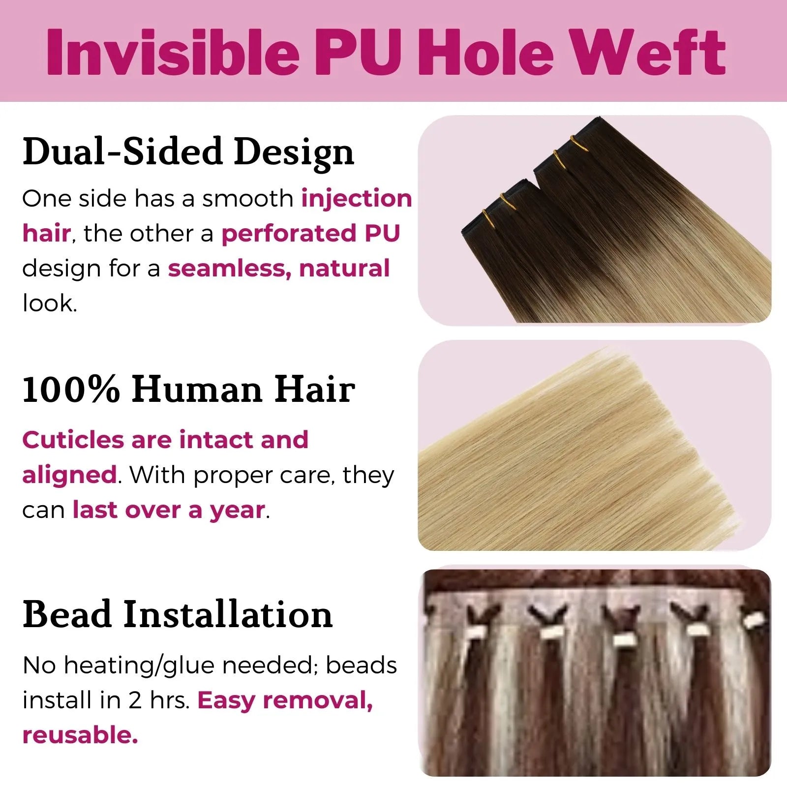 butterfly hair extensions virgin human hair bundles