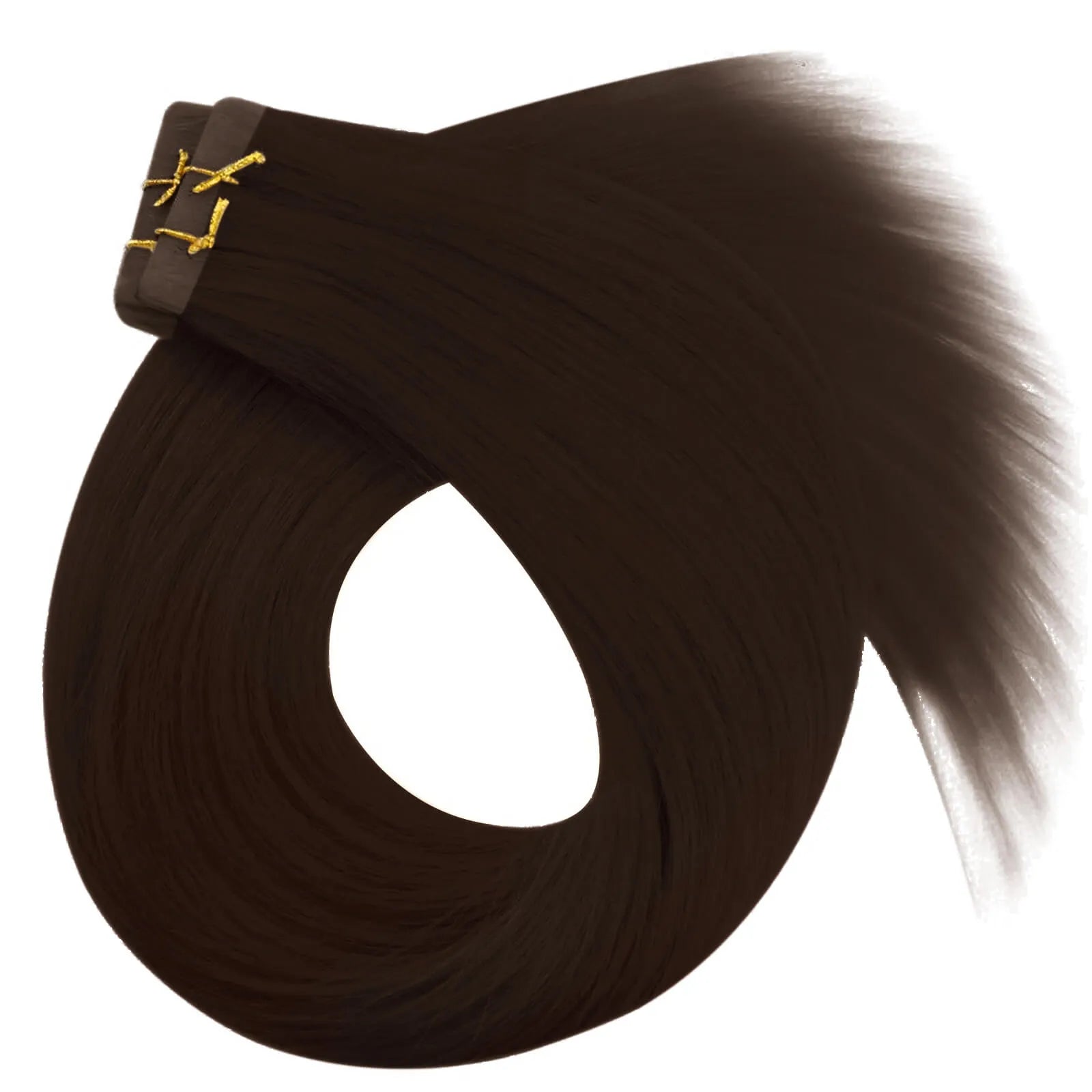 high quality tape in hair extenison invisible nd natural