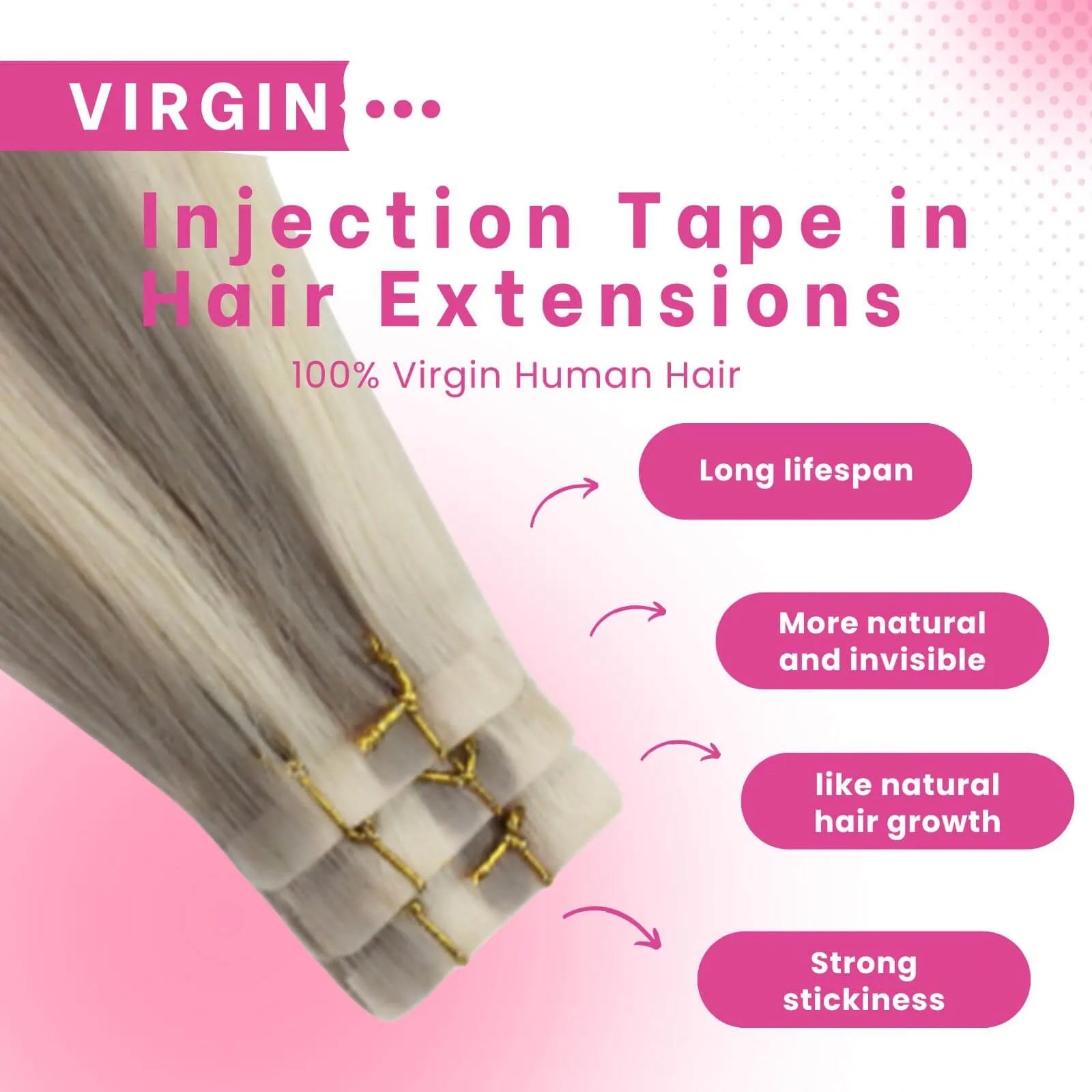 best tape in hair extensions virgin human hair