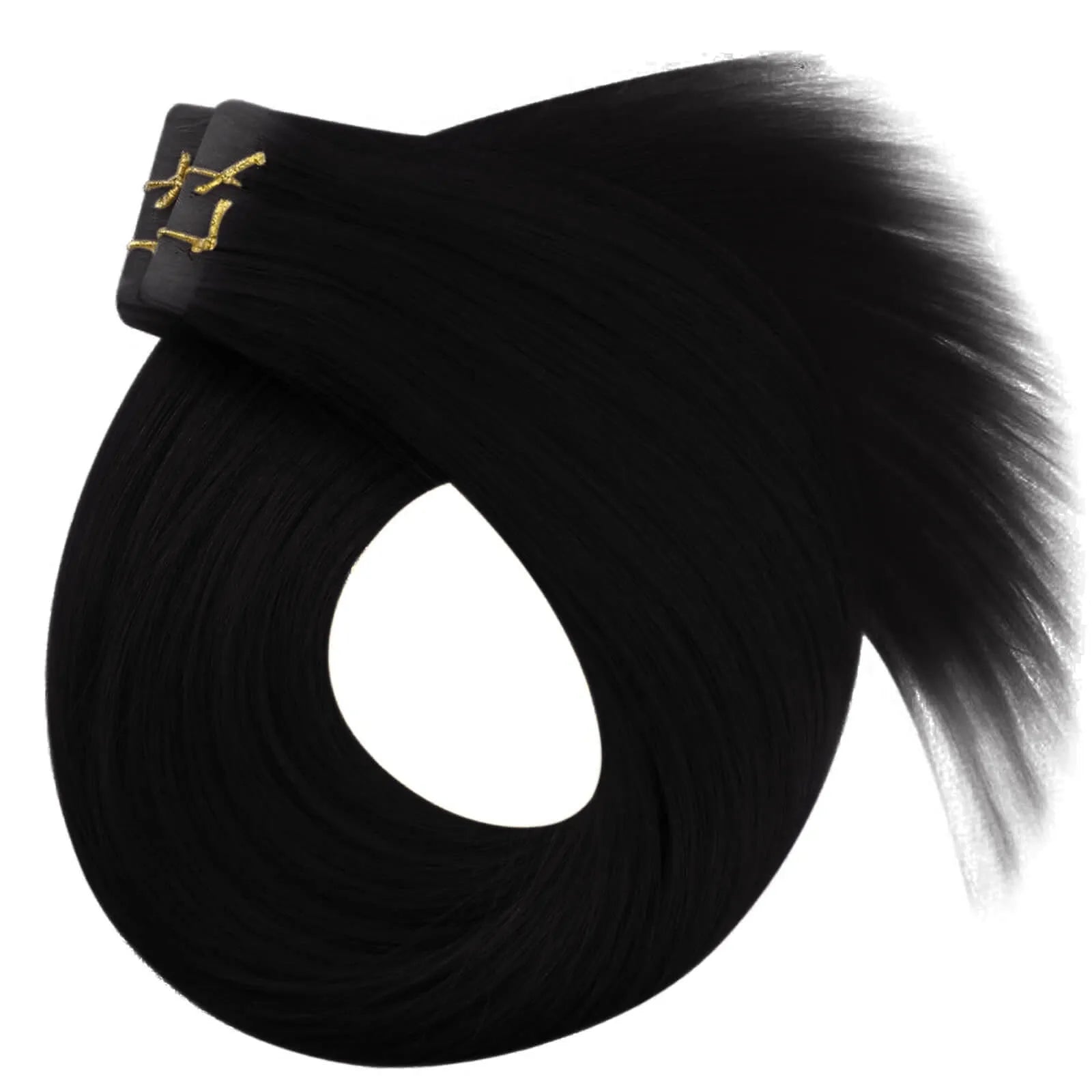 best tape ins virgin injection tape in hair extensions jet black