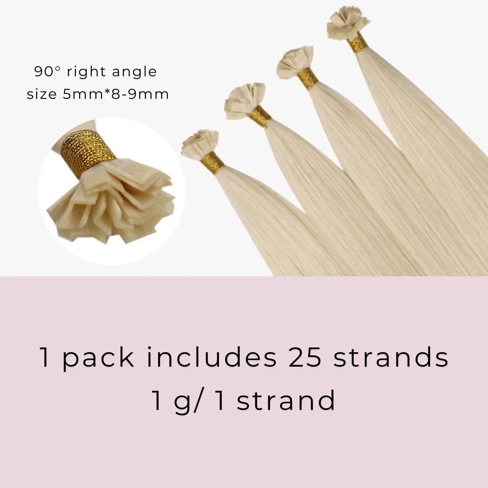 pre-bonded virgin hair extensions