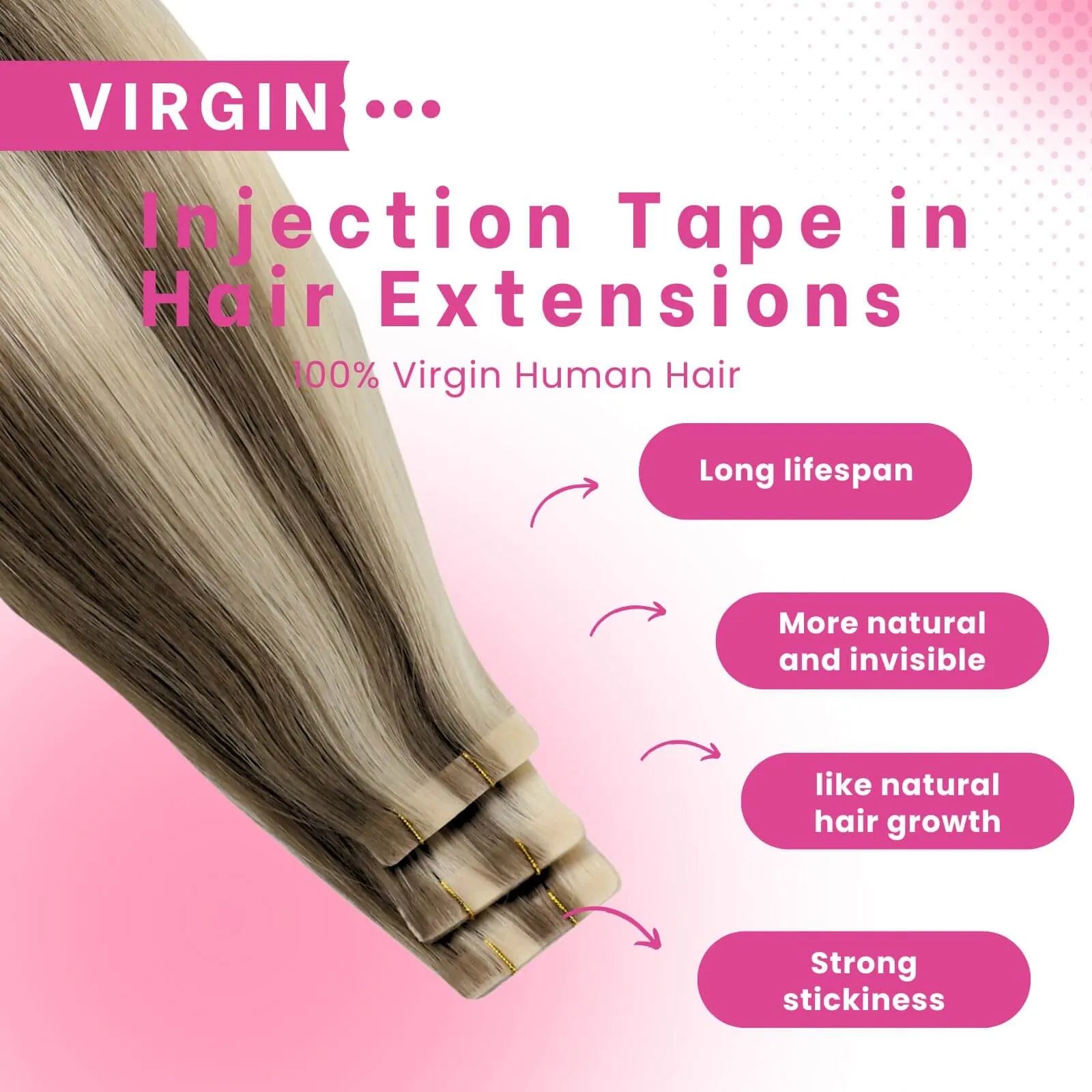 top tape in hair extensions professional injection tape ins