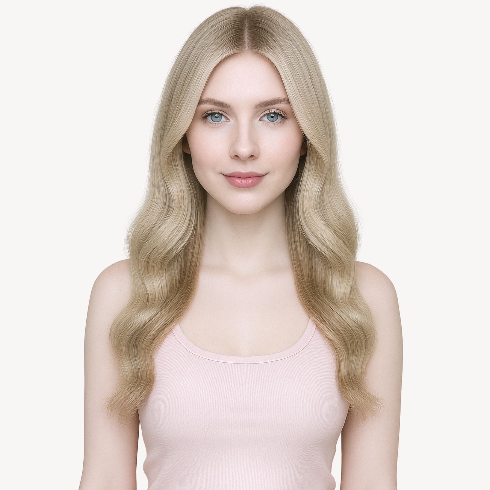 Genius_Weft_PU_Clip_in_Hair_Extensions_Remy_Human_Hair_Highlighted_Blonde
