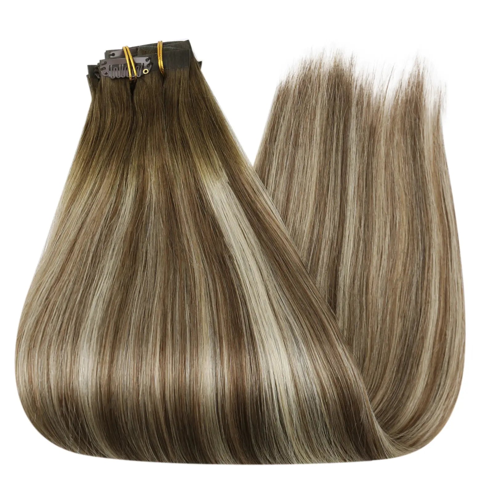 seamless clip in hair,pu clip in hair extensions,human hair extensions