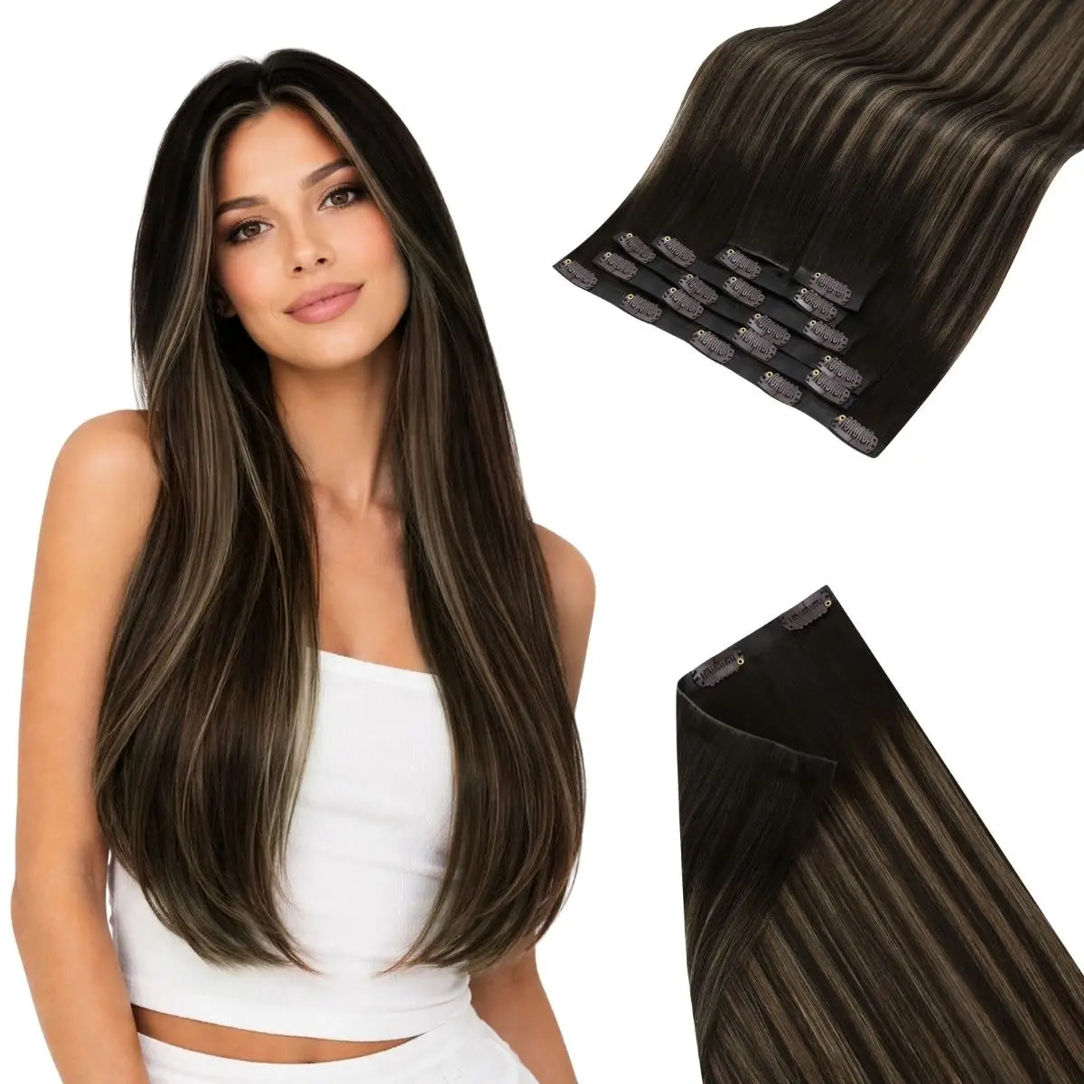 seamless clip in hair extensions,human hair extensions